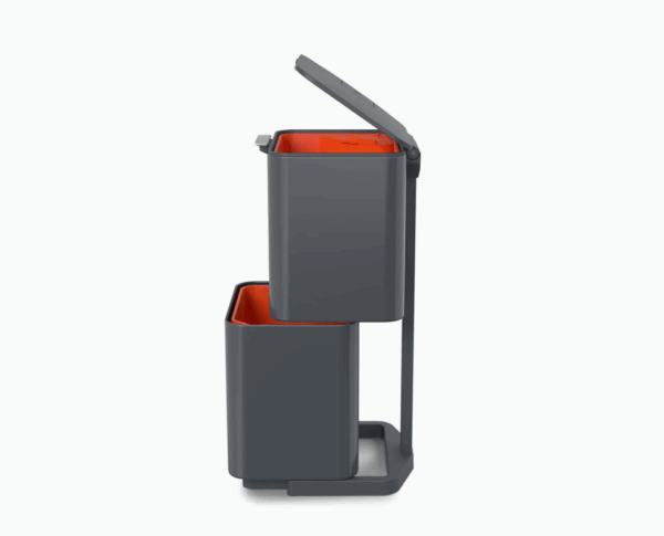 Cubell Reciclatge Totem 40L Grafit - Imatge 2