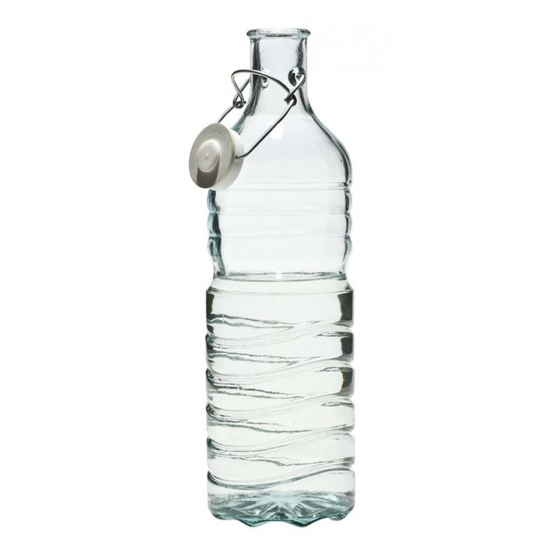 Botella Frasca Vidrio + Tapon 1 Litro con Ofertas en Carrefour, botellas  cristal 1 5 litros 