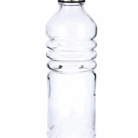 Ampolla vidre 1,25L Tap d'Acer Inox