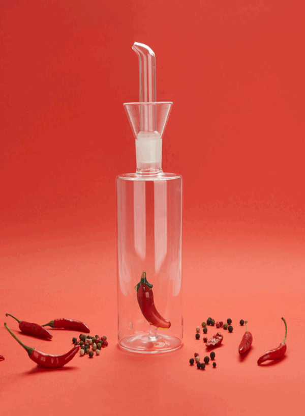 Setrill "Chilli" 350 ml antigoteig vidre