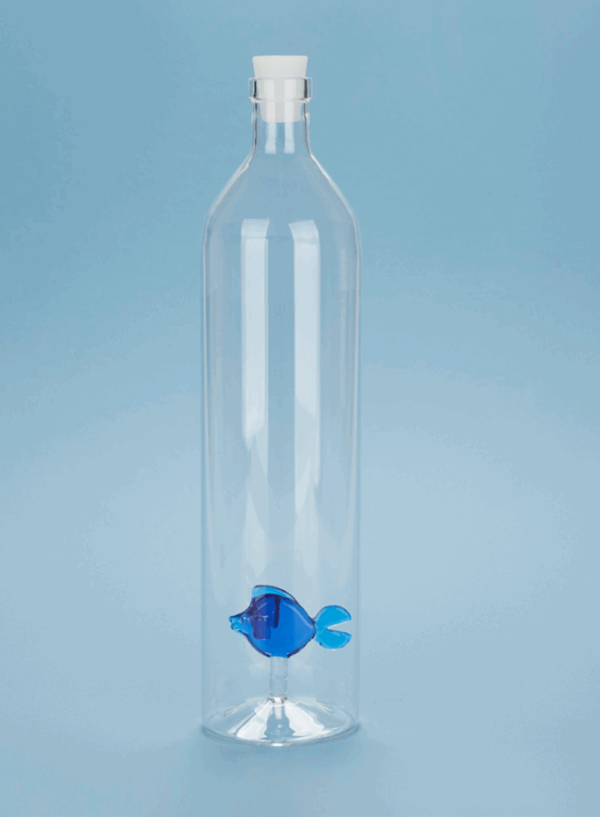 Ampolla Atlantis Peix Blau 1,2 L Borosilicat