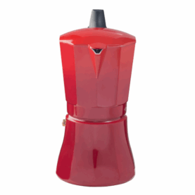 Cafetera Petra vermella 6 tasses