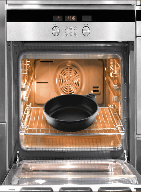 Paelles Castey Vitro-Gas Antiadherent d'Alumini Fos amb Mango Desmuntable - Imatge 3