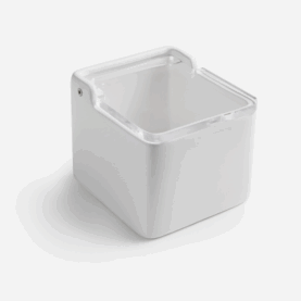 Salero Cuadrado Tapa Acrílica 11x11cm